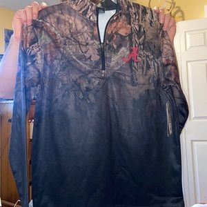 Mossy Oak Alabama Football quarter zip